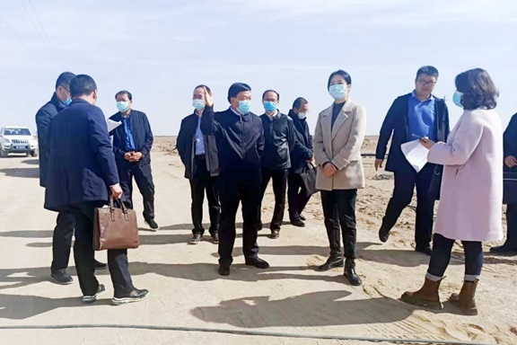 黨委書記、董事長劉興斌到金塔縣調(diào)研